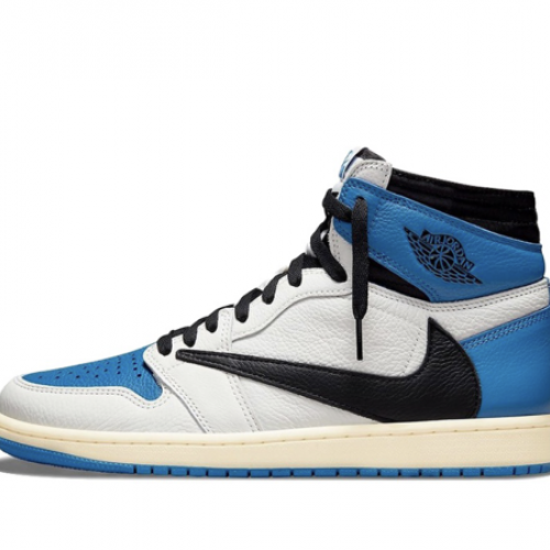 Travis Scott x Fragment x Jordan1 “Milit ary Blue”