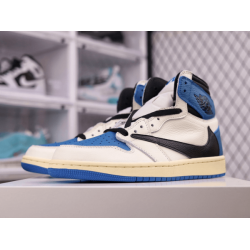 Travis Scott x Fragment x Jordan1 “Milit ary Blue”